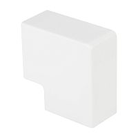 Поворот 90 гр, (40х25) (4 шт) белый-Plast  | код  abw-40-25x4 | EKF